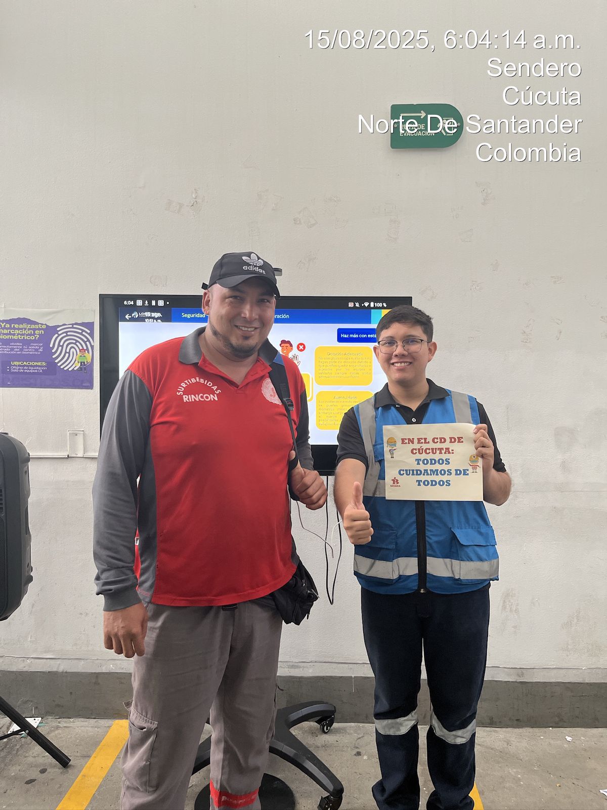 Evidencia de capacitación